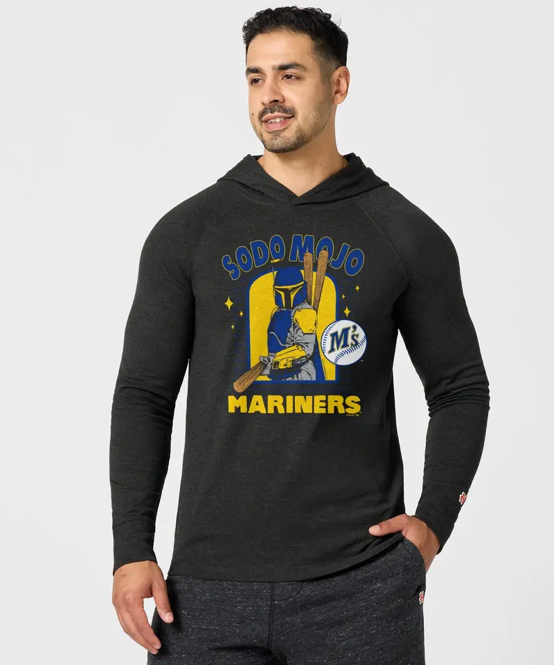 Star Wars X Seattle Mariners Dark Side Lightweight Hoodie 3