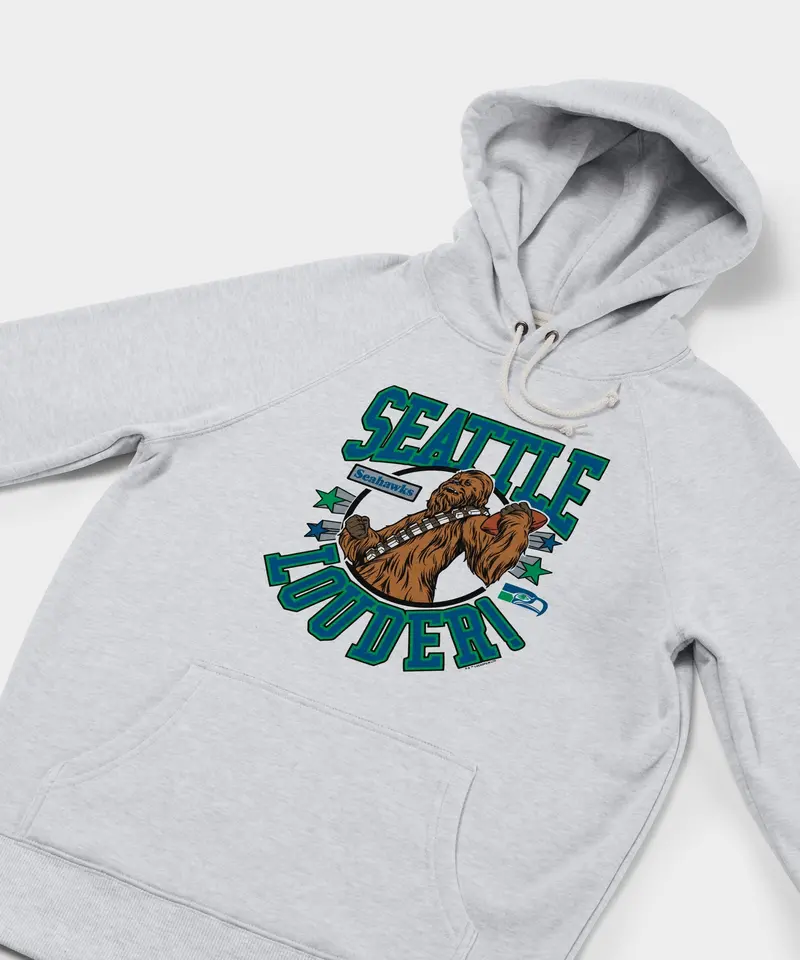 Star Wars X Seattle Seahawks Light Side Hoodie 2