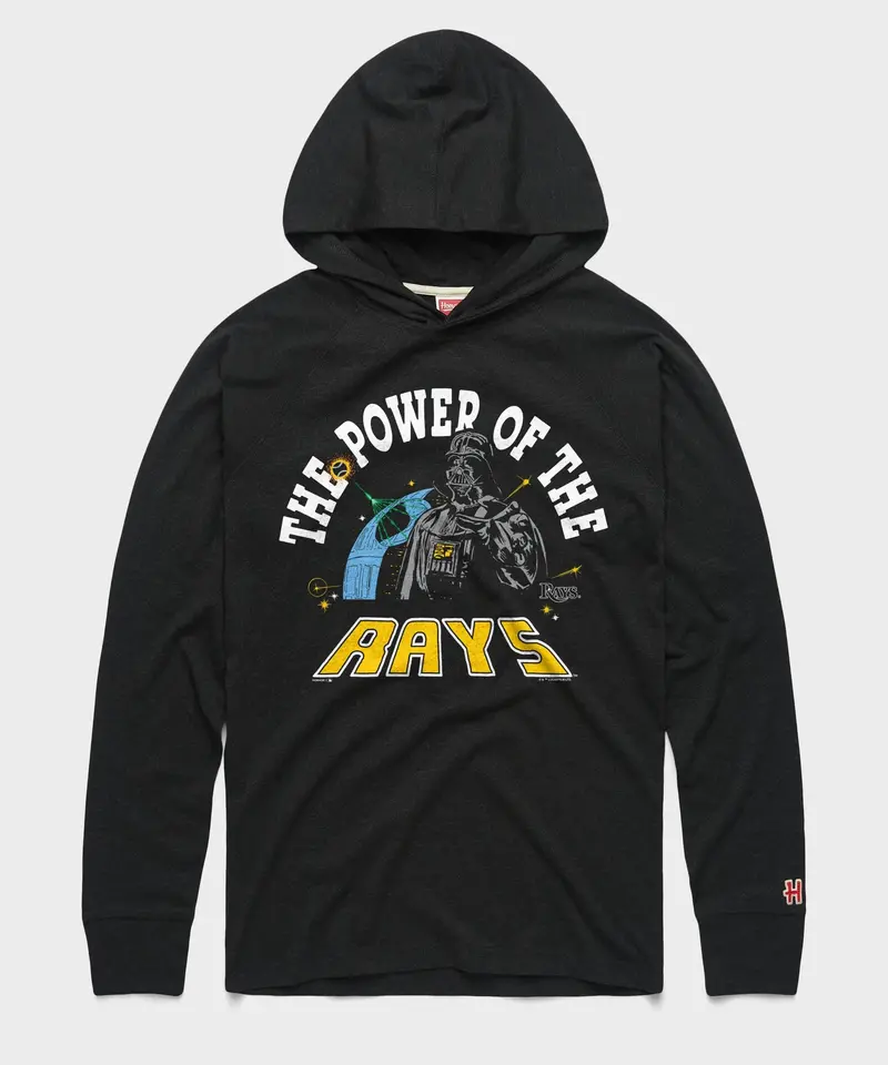 Star Wars X Tampa Bay Rays Dark Side Lightweight Hoodie 1