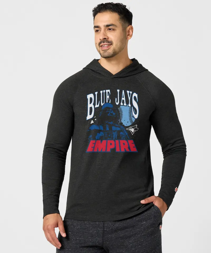 Star Wars X Toronto Blue Jays Dark Side Lightweight Hoodie 3
