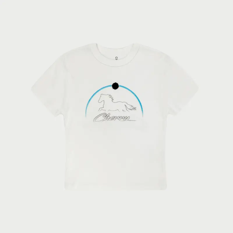 Stardust Baby Tee (Vintage White) 1