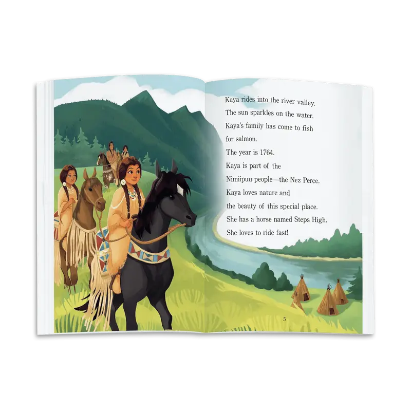 Step Into Reading Step 3 Book: Kaya Rides To The Rescue (Historical Characters) 2