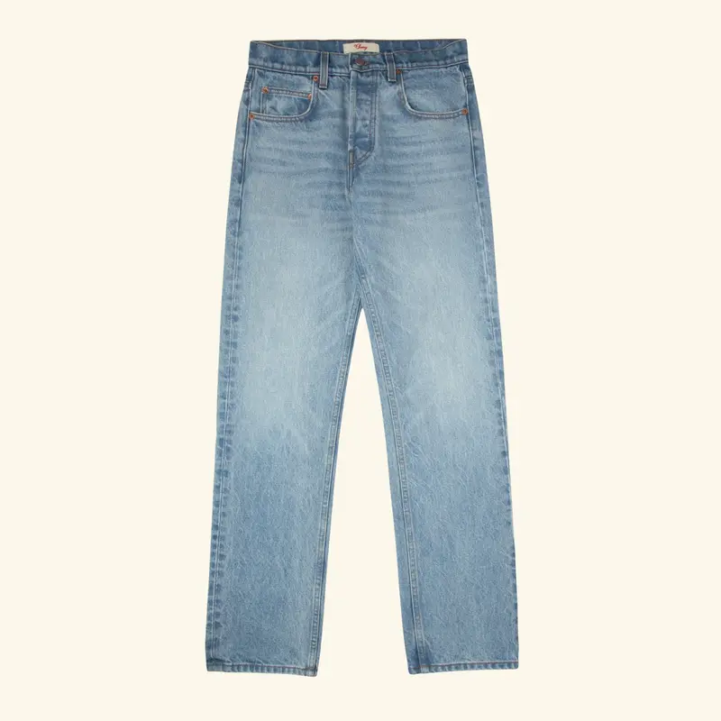 Straight 5 Pocket Denim 1