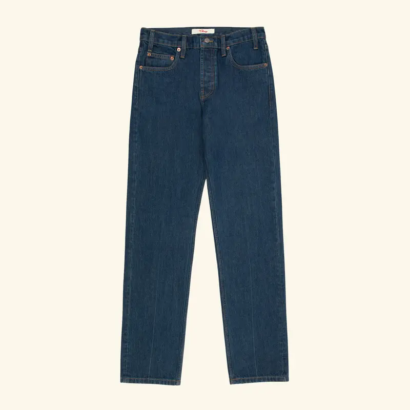 Straight 5 Pocket Jeans 1