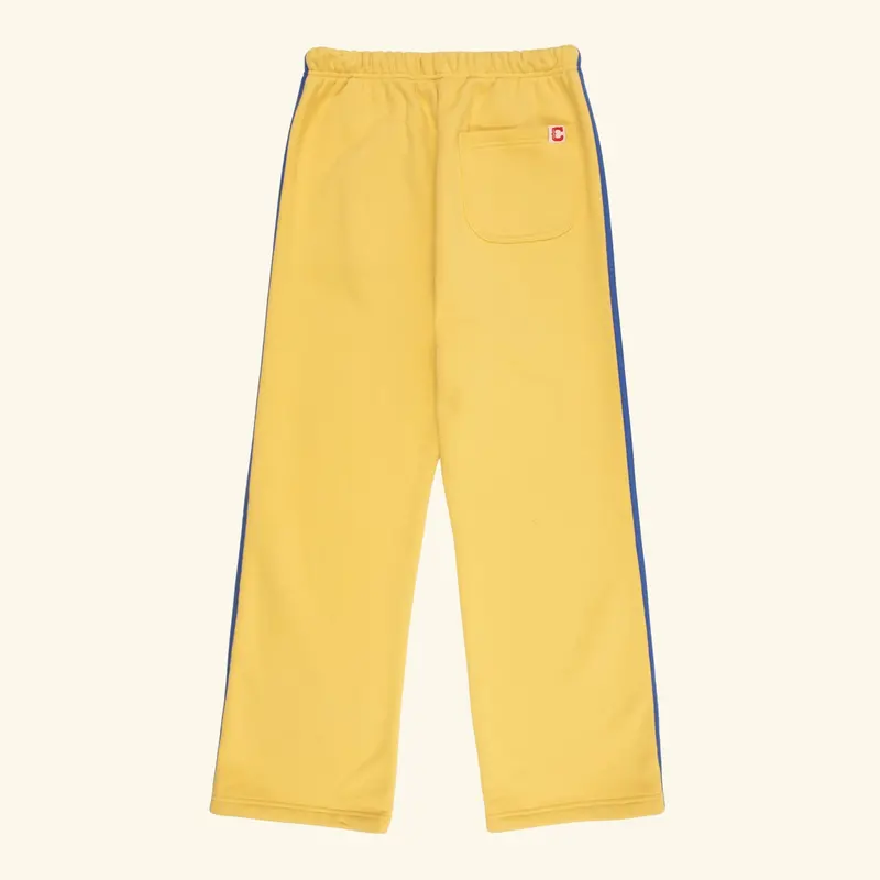 Striped Applique Parachute Sweatpants (Butter) 2