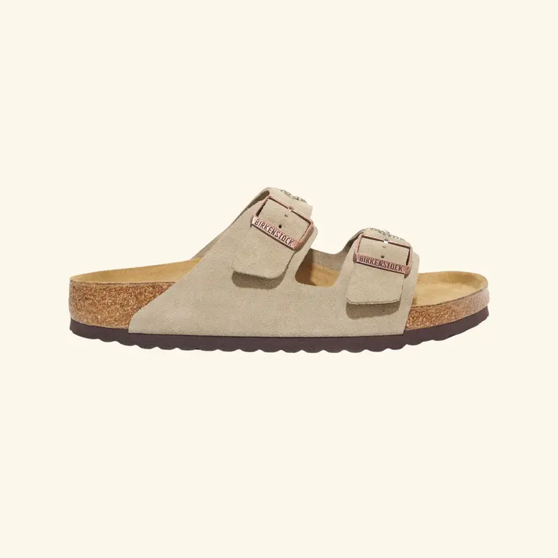 Studded Arizona Birkenstock (Taupe) 2