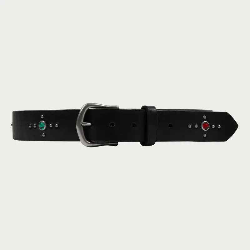 Studded Leather Belt 1