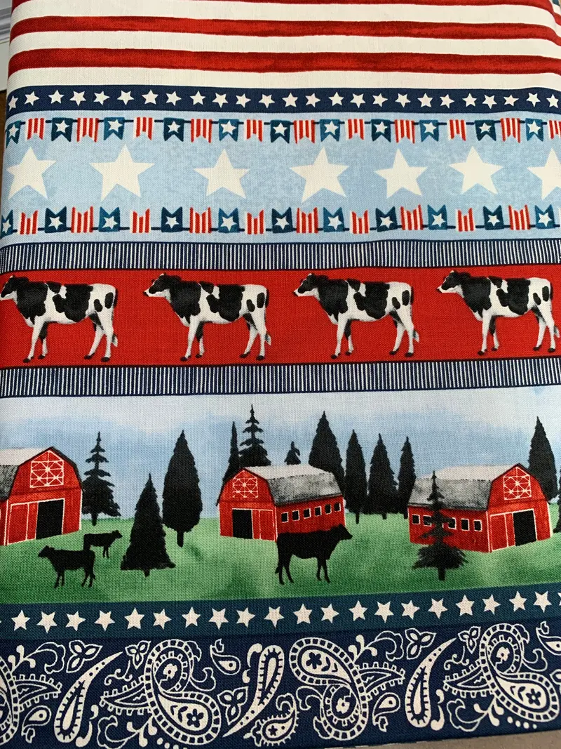 Studio E  Heritage Usa  100% Cotton 1