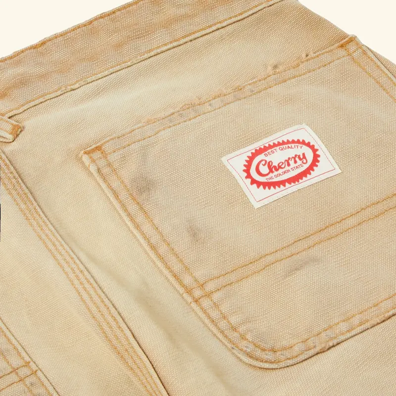 Sun-Faded Painter Pants (Tan) 6