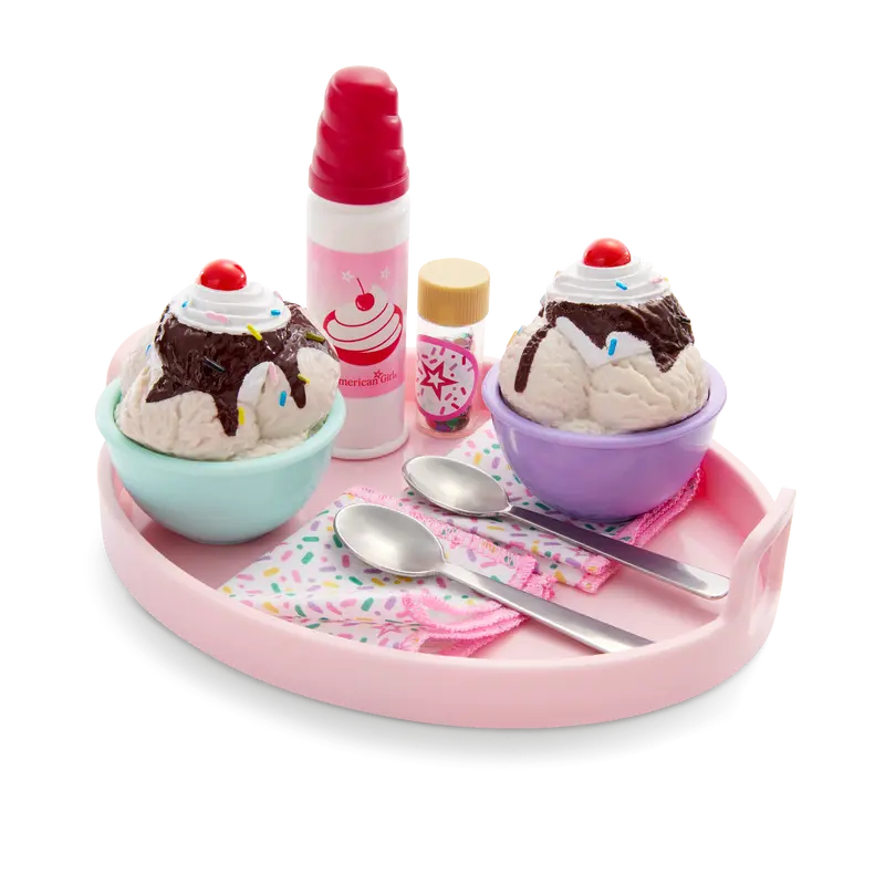 Sundaes For Two Set For 18-Inch Dolls 1