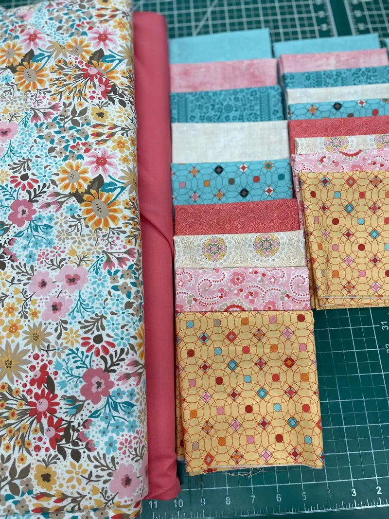 Sunday Brunch Basic Grey By Moda Kit (Border, Binding, Inner Border, 9 Pcs. 1/3 Yd Each. 1