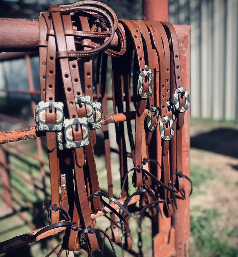 Sunflower Headstall 1