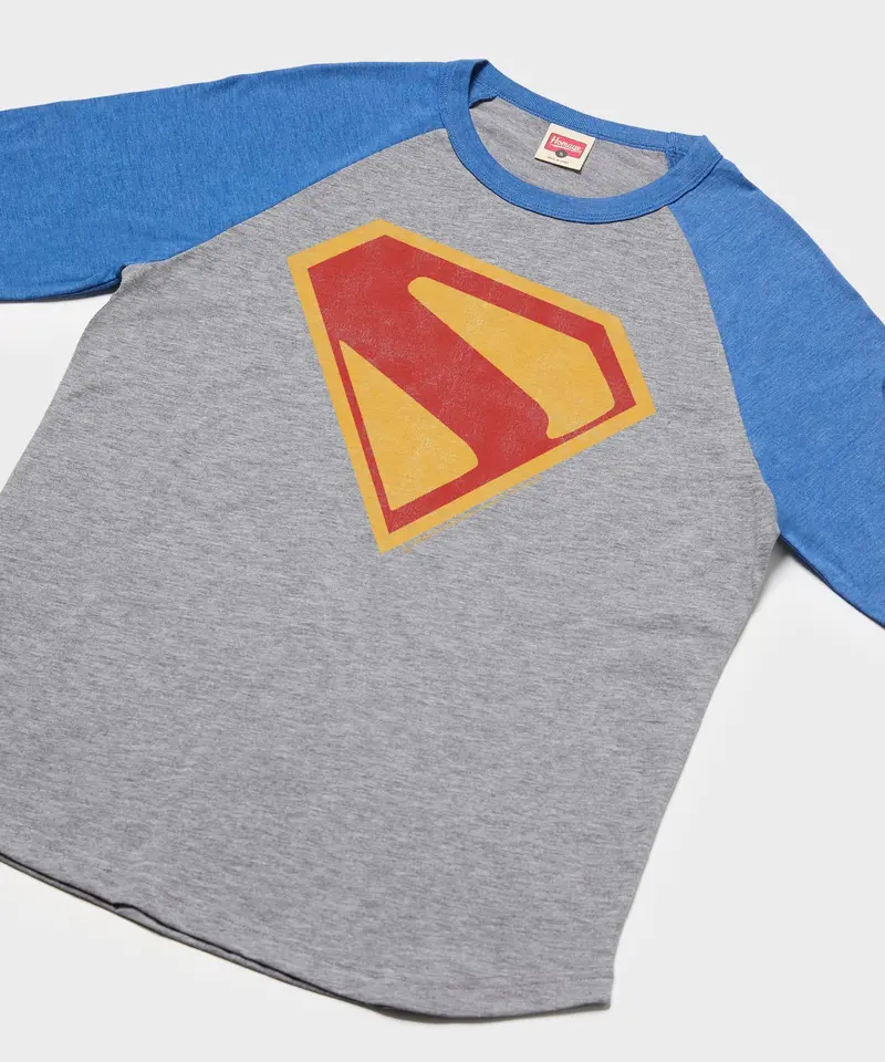 Superman 2025 Shield Raglan 2