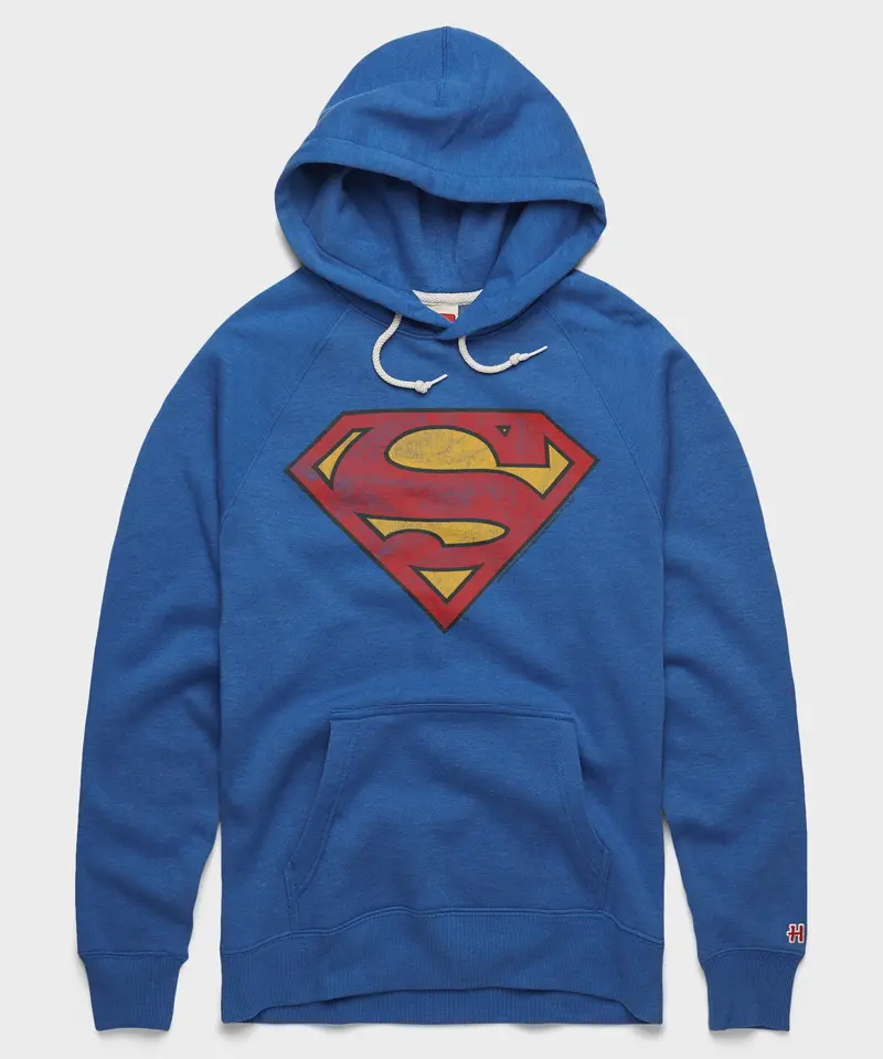 Superman Logo Hoodie 1