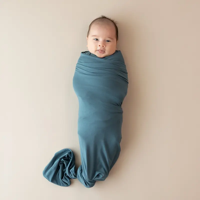 Swaddle Blanket In Atlantic 1