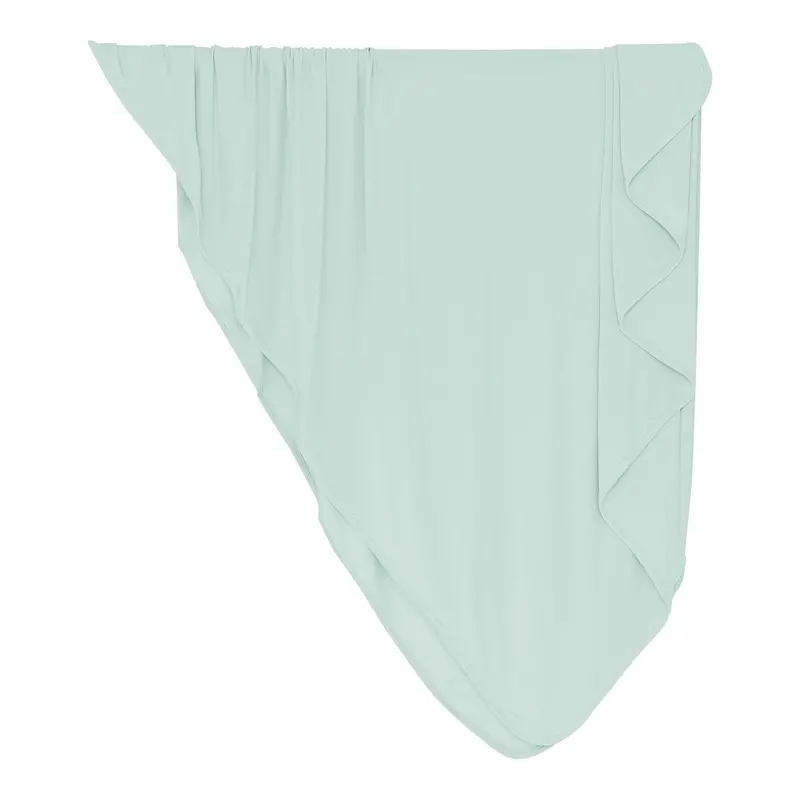 Swaddle Blanket In Sage 1