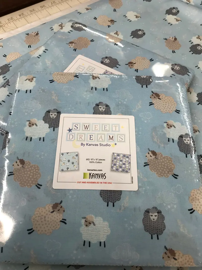 Sweet Dreams 42 - 10 X 10 Precut Squares By Kanvas 1