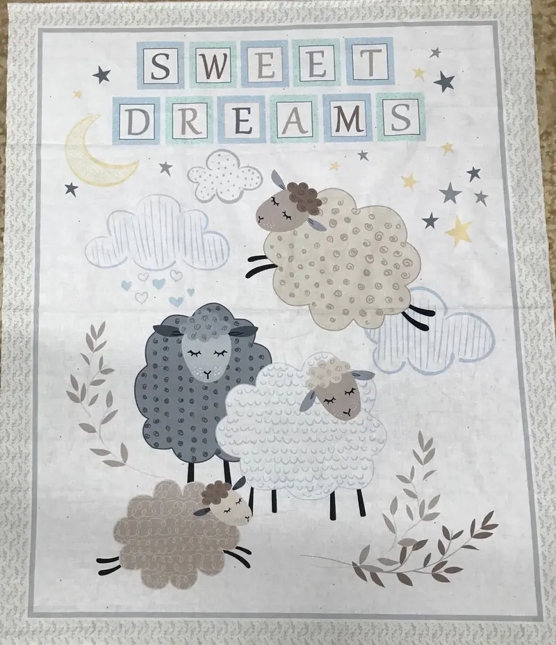 Sweet Dreams - Panel Pastel  07780-01 1