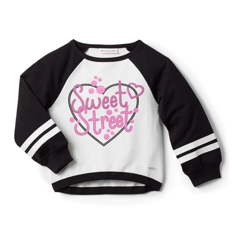 Sweet Street Sweatshirt For Girls 3
