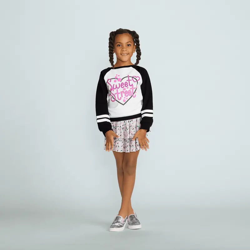 Sweet Street Sweatshirt For Girls 4