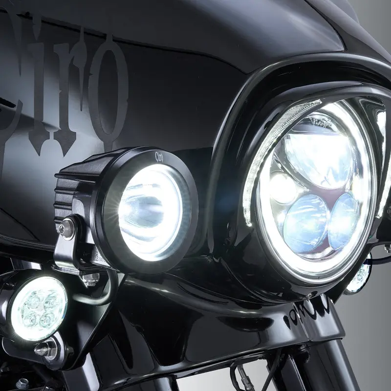 Tac-10 Light Cannons For Street Glide 1