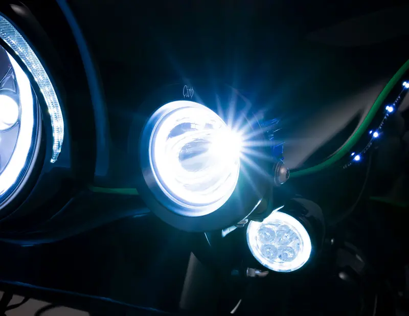 Tac-10 Light Cannons For Street Glide 1
