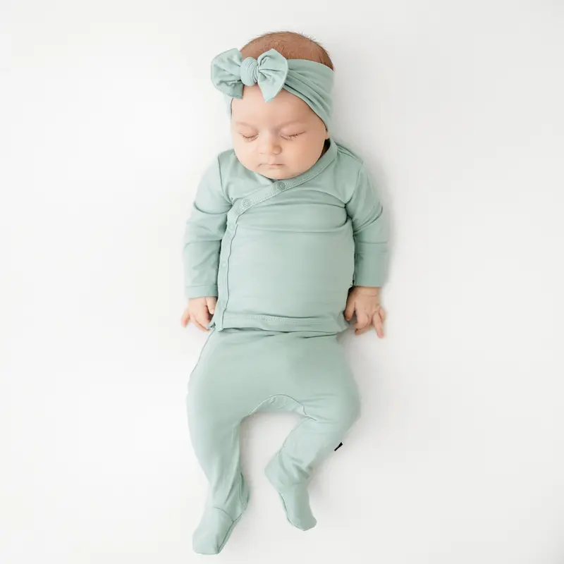 Take Me Home Set With Bow In Sage 1