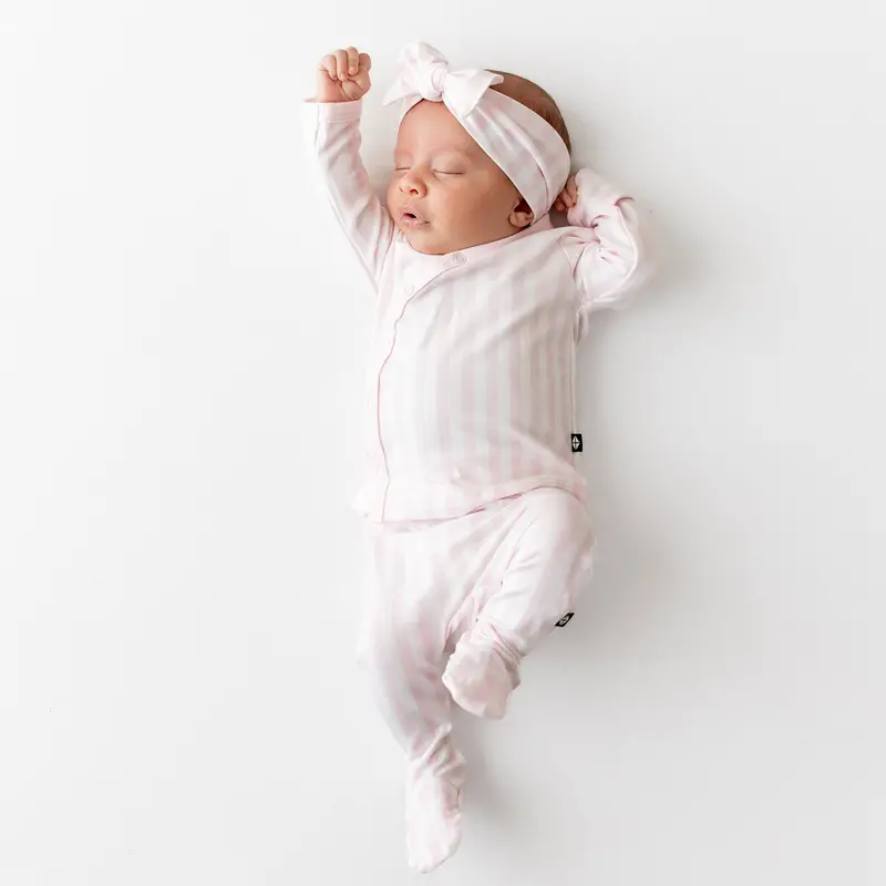 Take Me Home Set With Bow In Small Sakura Stripe 1