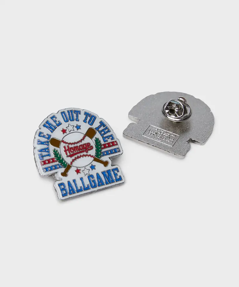 Take Me Out To The Ballgame Enamel Pin 1