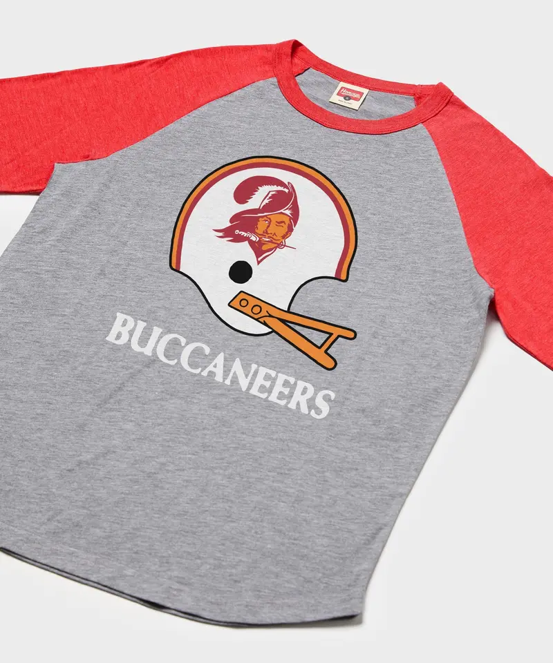 Tampa Bay Buccaneers Big Helmet Raglan 2