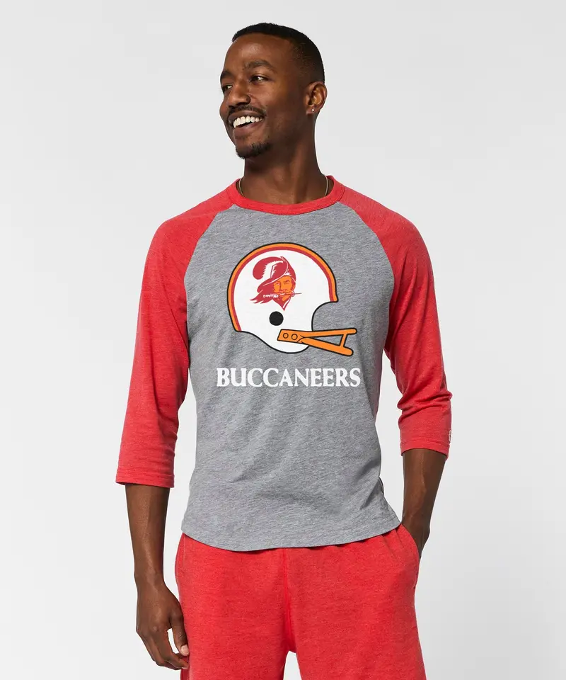 Tampa Bay Buccaneers Big Helmet Raglan 3