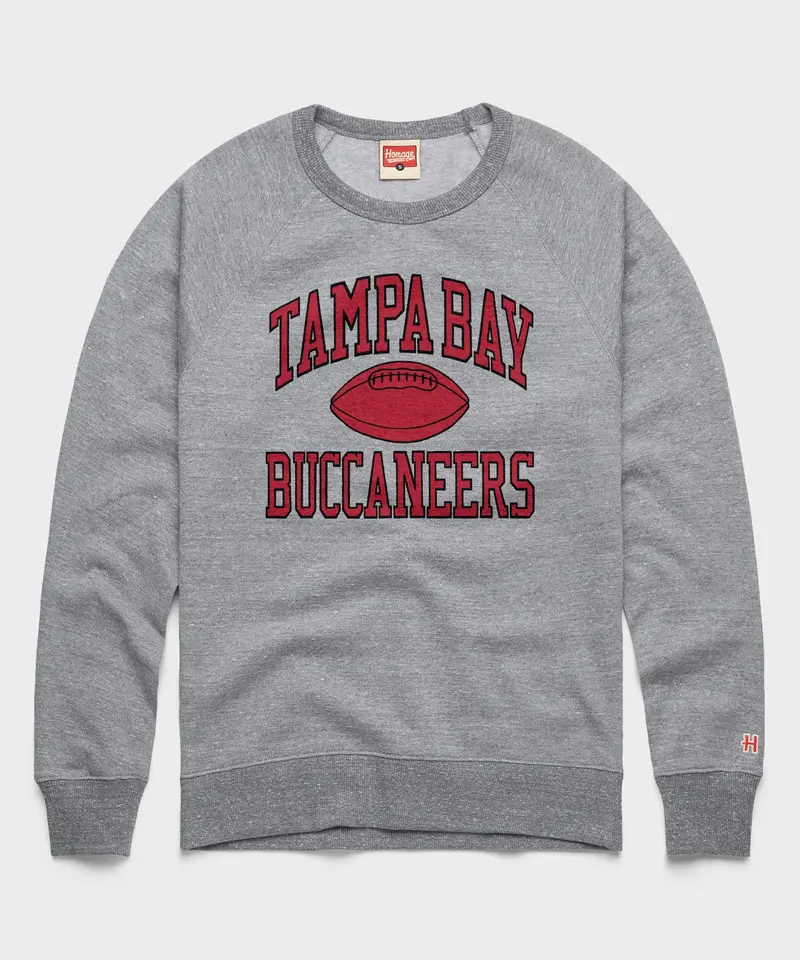 Tampa Bay Buccaneers Gridiron Crewneck 1