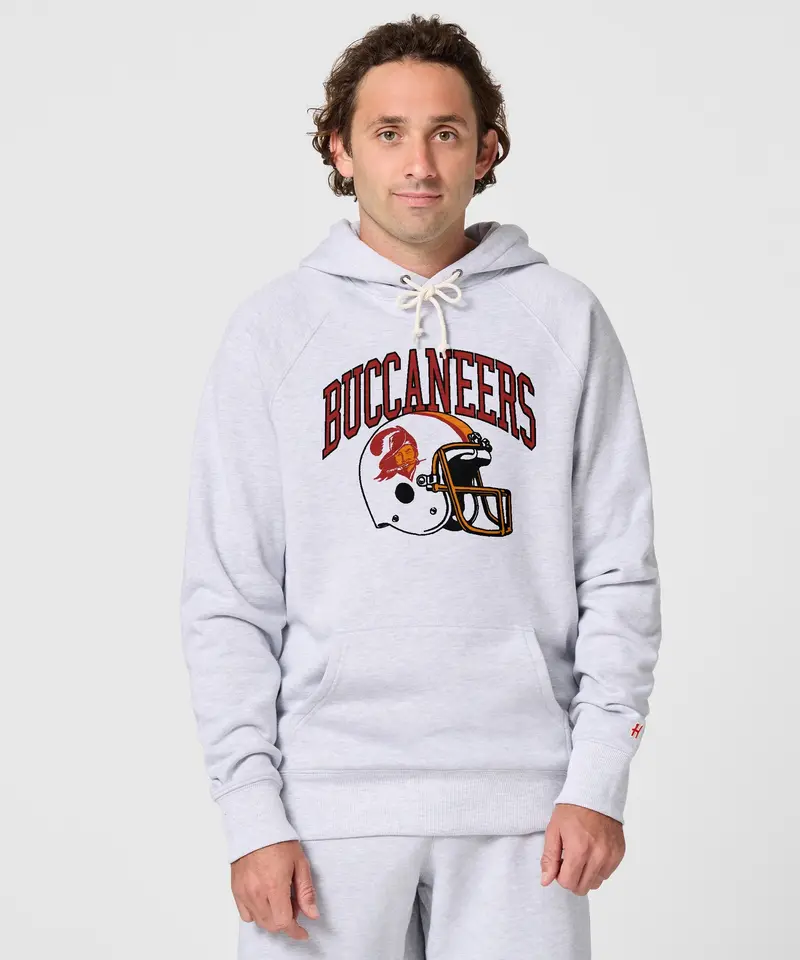 Tampa Bay Buccaneers Helmet Retro Hoodie 3