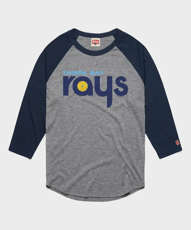 Tampa Bay Rays Jersey Logo '12 Raglan 1