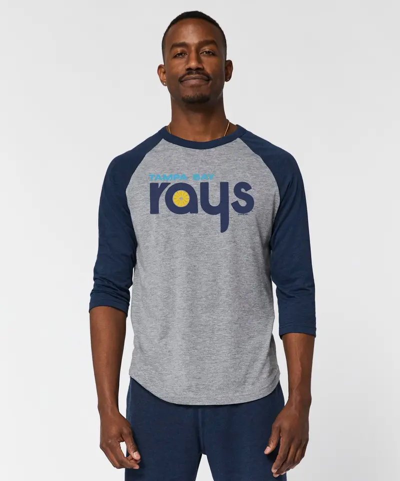 Tampa Bay Rays Jersey Logo '12 Raglan 3