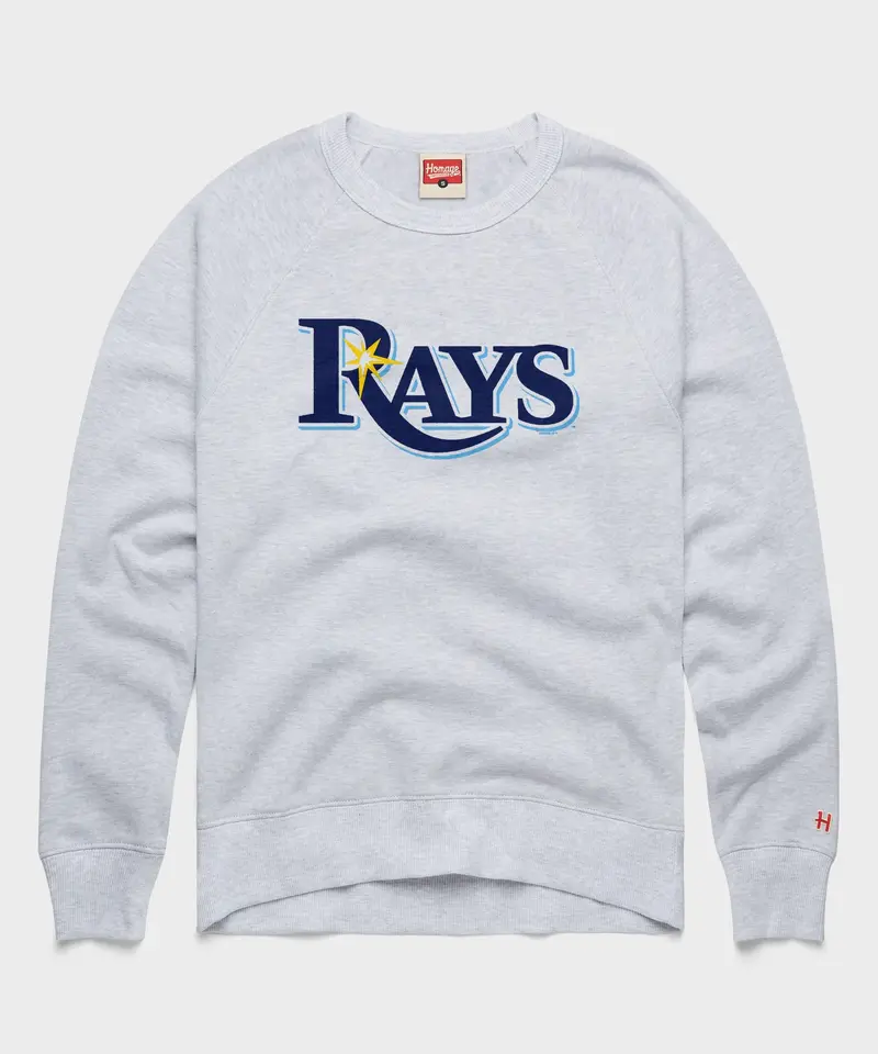 Tampa Bay Rays Jersey Logo '19 Crewneck 1