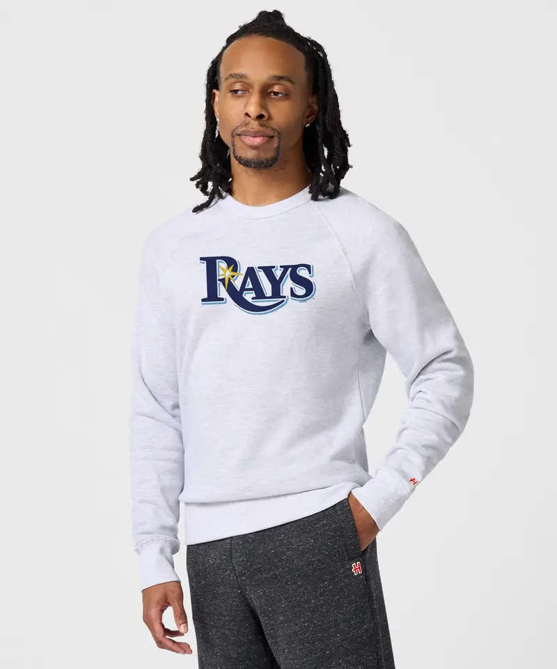 Tampa Bay Rays Jersey Logo '19 Crewneck 3