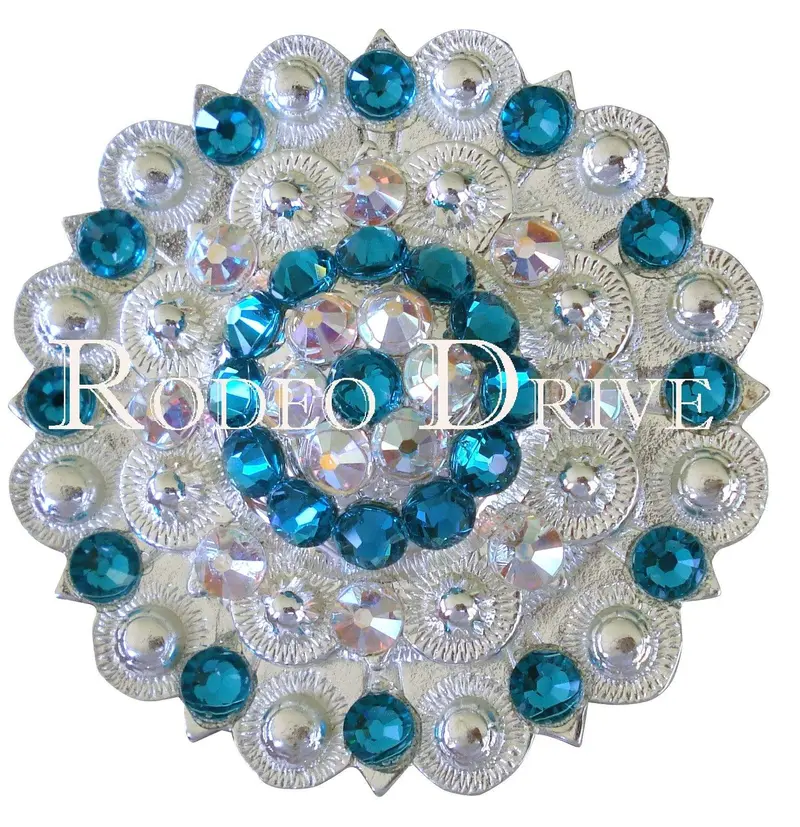 Teal & Ab Bright Silver Berry Jacket European Crystal 1