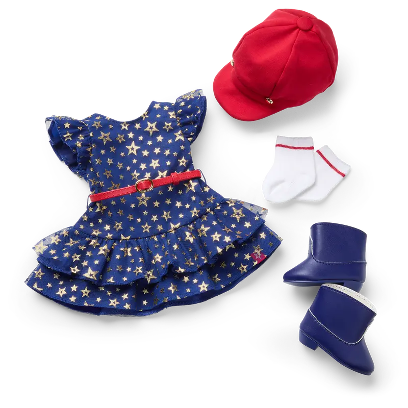 Team Ag™ Navy Dress Set For 18-Inch Dolls 1