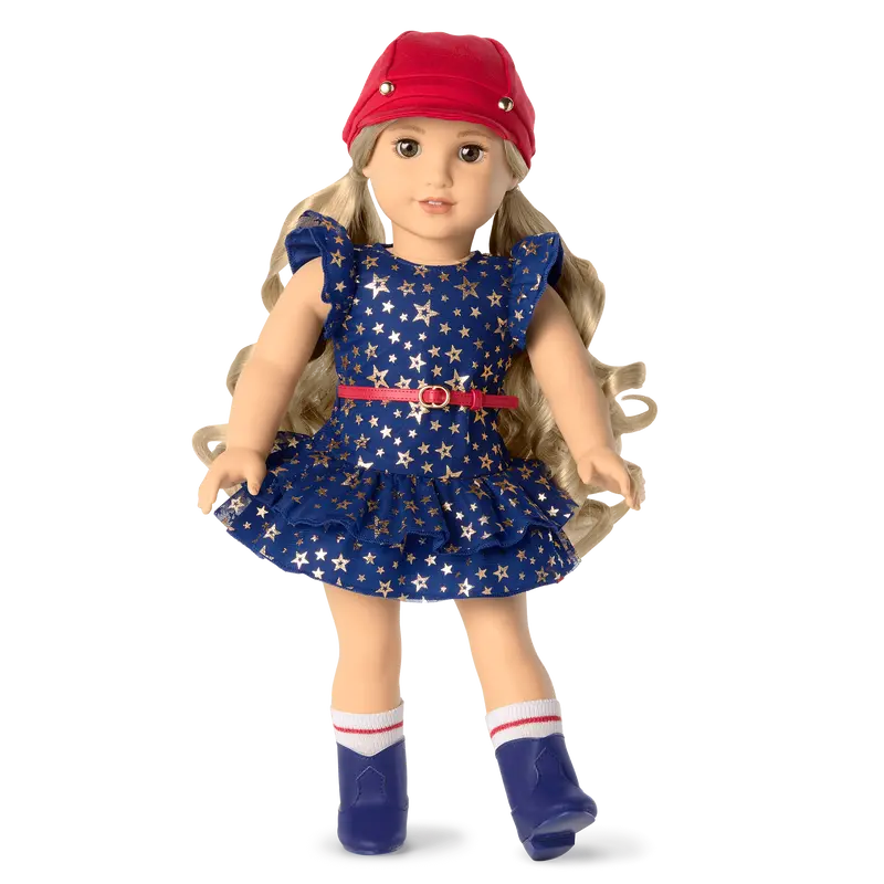 Team Ag™ Navy Dress Set For 18-Inch Dolls 2