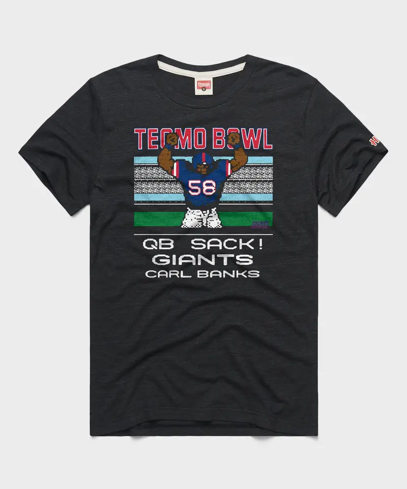 Tecmo Bowl Giants Carl Banks 1