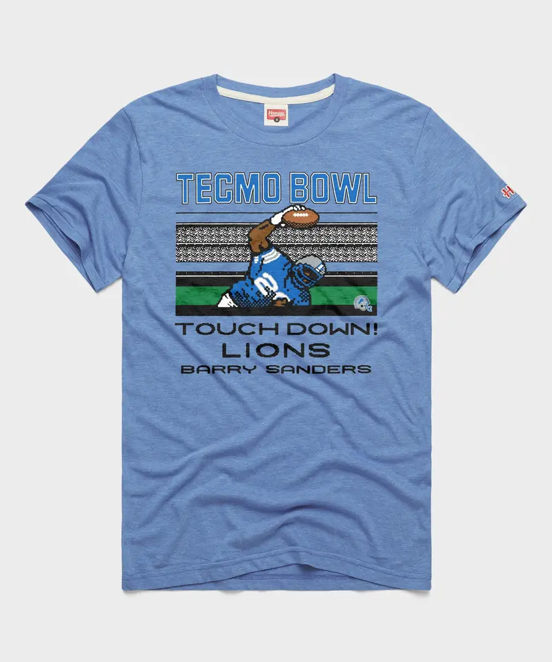 Tecmo Bowl Lions Barry Sanders 1