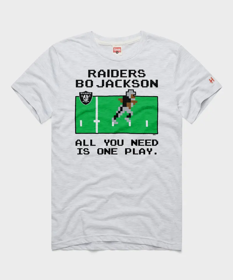 Tecmo Bowl Raiders Bo Jackson One Play 1