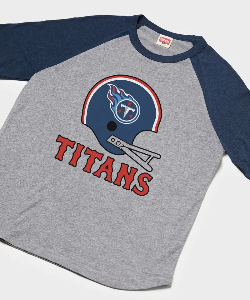 Tennessee Titans Big Helmet Raglan 2