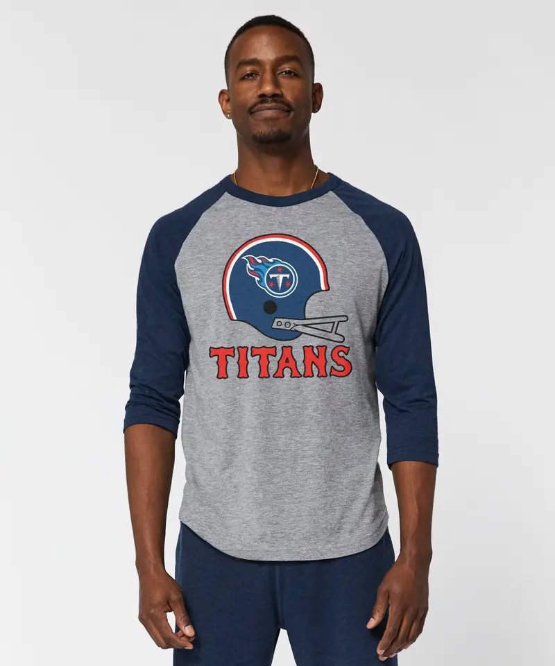 Tennessee Titans Big Helmet Raglan 3