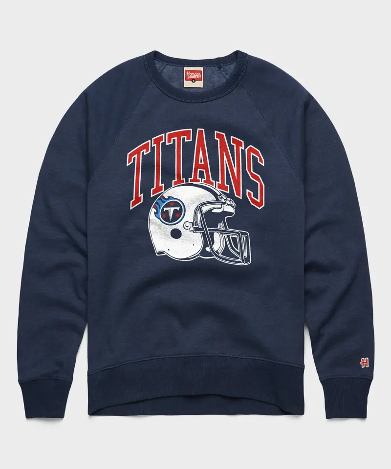 Tennessee Titans Helmet Crewneck 1