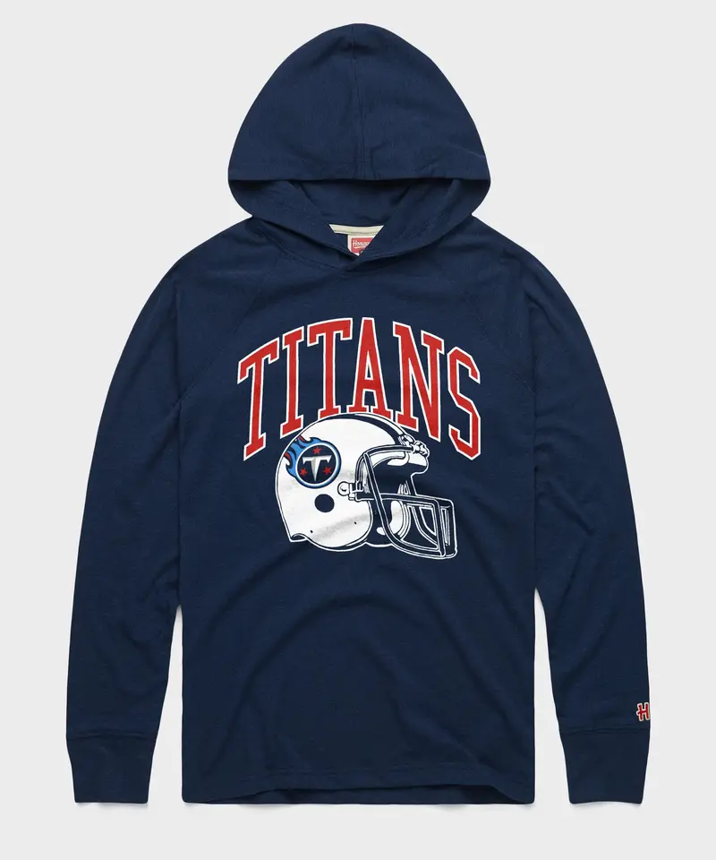Tennessee Titans Helmet Lightweight Hoodie 1