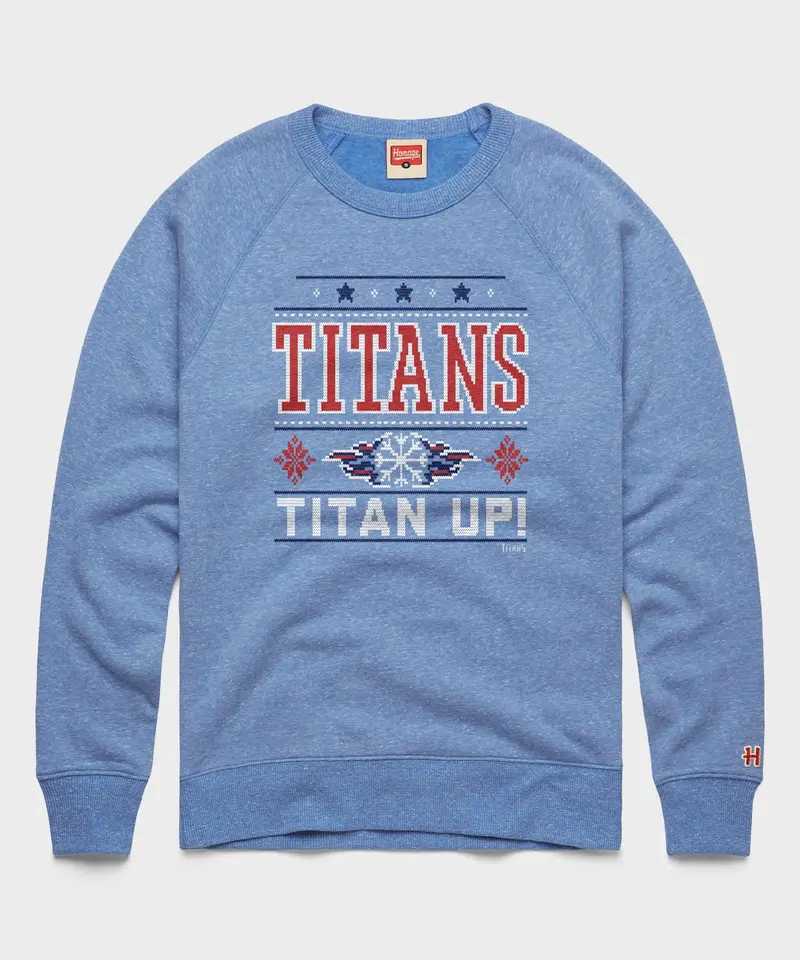 Tennessee Titans Holiday Crewneck 1
