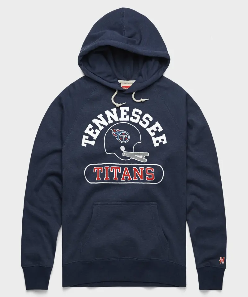 Tennessee Titans Throwback Helmet Hoodie 1