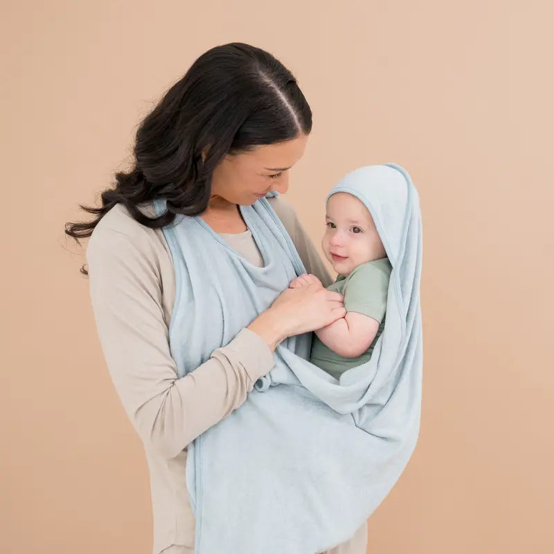 Terry Apron Towel In Fog 1